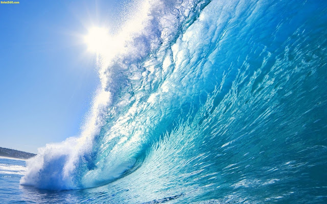 hình ảnh nền về sóng biển đẹp nhất.