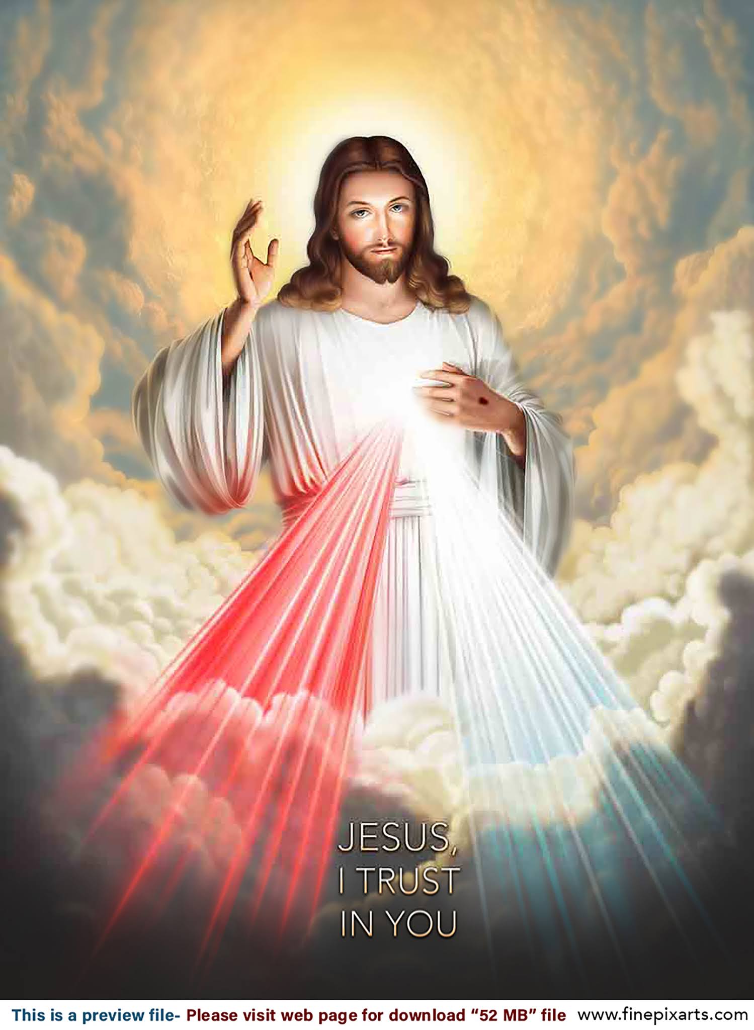 Divine Mercy of Jesus 52 MB