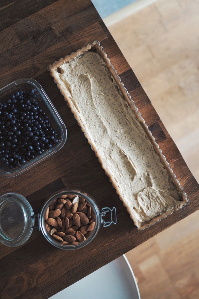 Recette de tarte aux myrtilles meringuée