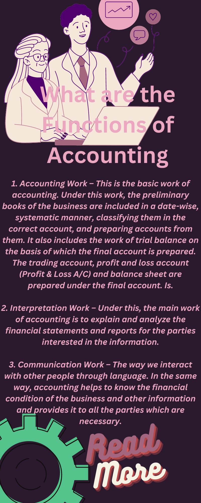 What are the Functions of Accounting