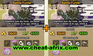 Cheat Hunting House Battle Turtle Ninja Saga