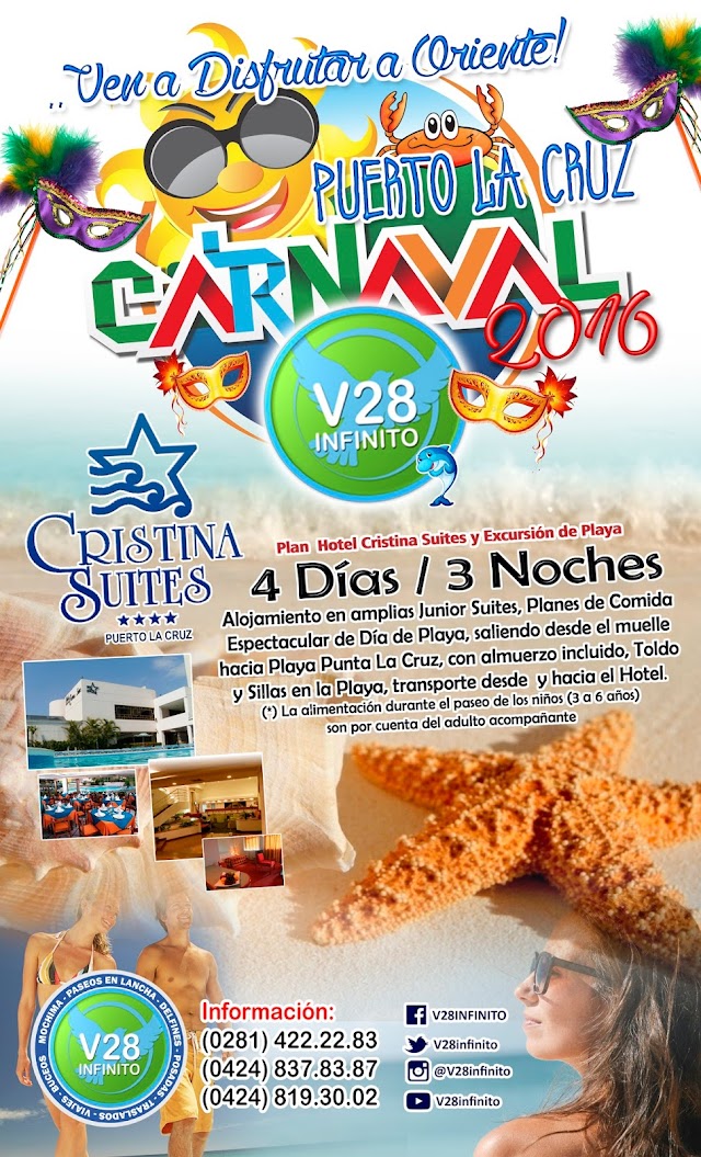 Hotel Cristina Suite Carnaval 2016 