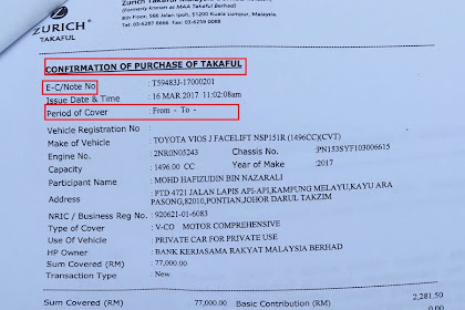 insurans cover note