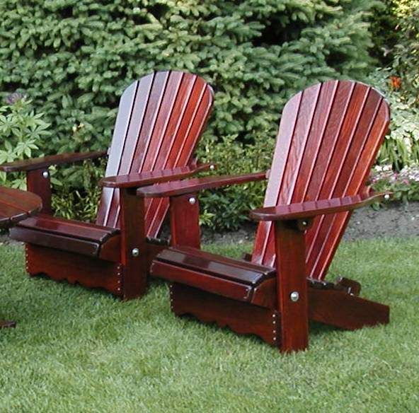 Cedar Adirondack Chairs: How To Care For Your Cedar 