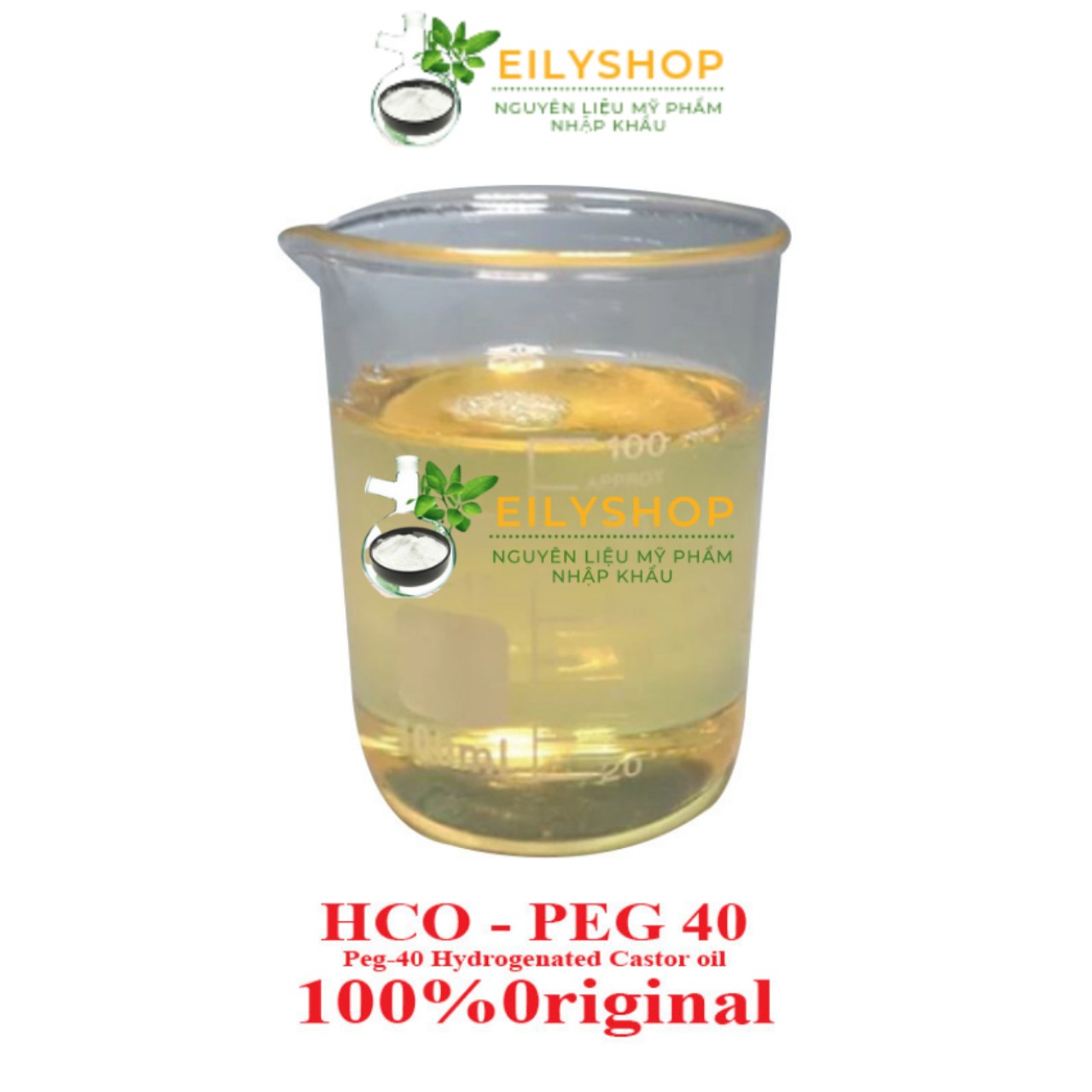 PEG-40 Hydrogenated castor oil - Nguyên Liệu Mỹ Phẩm Nhập Khẩu