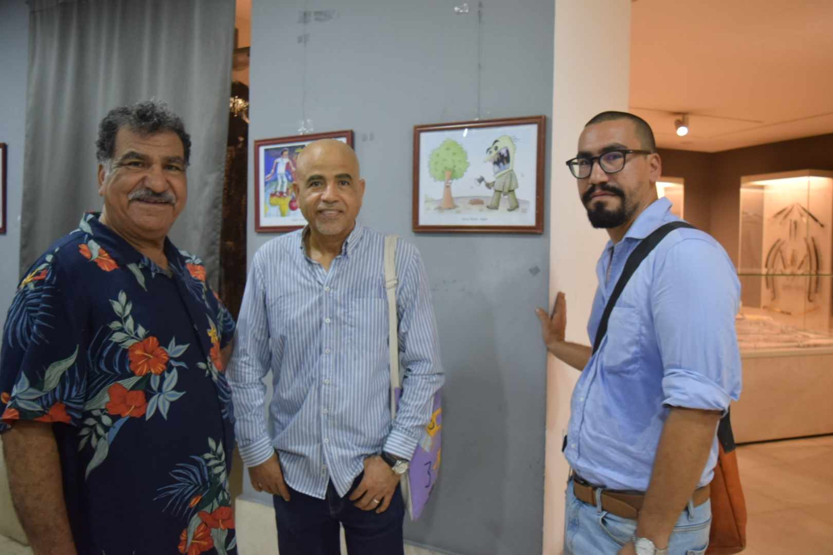 افتتاح معرض حياتنا بروح كاريكاتيرية "المناخ" في متحف الفن الإسلامي