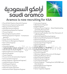 Aramco is now looking for KSA 