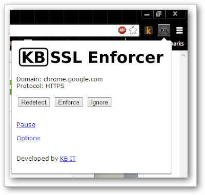 KB SSL Enforcer for Chrome