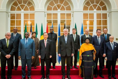 President Buhari with other world leaders at the G7 Summit in Germany.