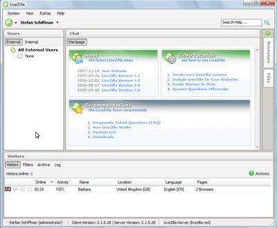 LiveZilla - Freeware Live Help / Live Chat / Live Support
