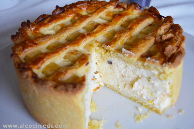 Tarta de ricotta. Tarta ricota