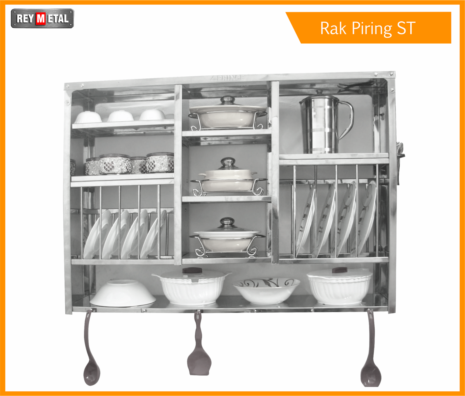  Rak  Dapur Stainless  Steel Desainrumahid com