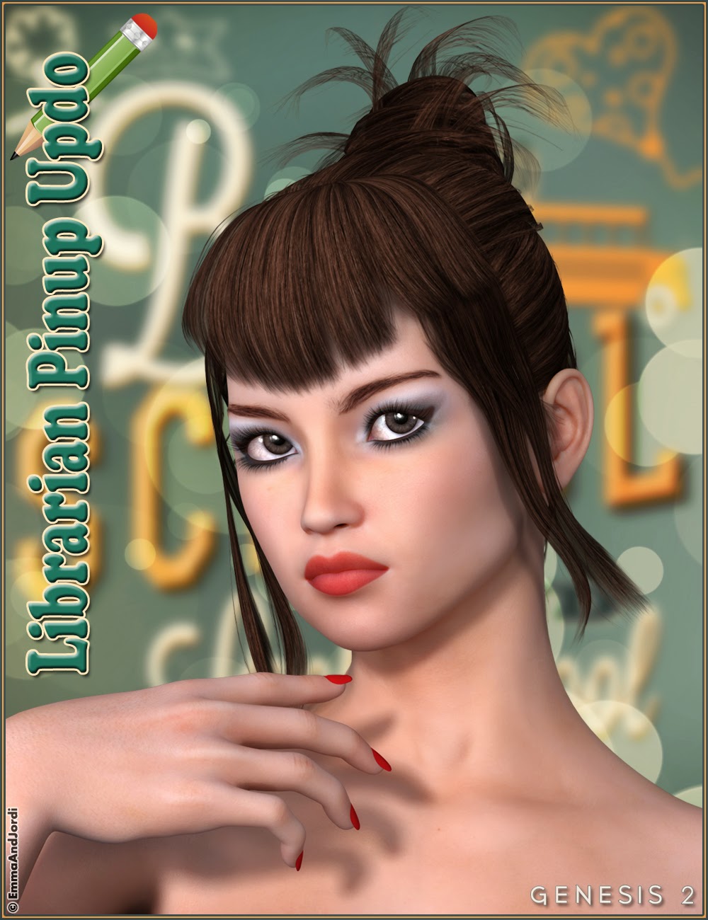 http://www.daz3d.com/librarian-pinup-updo