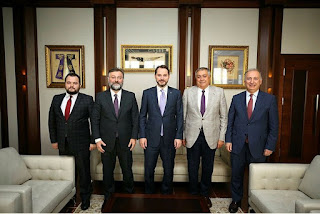 Berat Albayrak inşaat sektörü temsilcileriyle buluştu