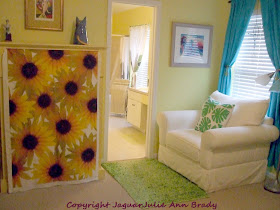 Bunch of Sunflowers Combed Cotton Fabric by JaguarJulieFlowers 