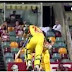 A Cricket Batsman hit the ball and ball hit the non striker batsman - funny video