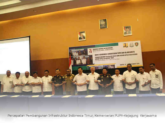 Percepatan Pembangunan Infrastruktur Indonesia Timur, Kementerian PUPR-Kejagung Kerjasama