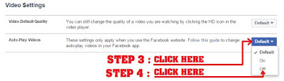 Facebook Video, stop autoplay, Disable, help me in hindi, kaise karein