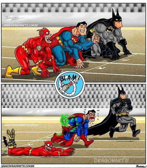 
22 Funny Comics of  Video Game, Cartoon and Superheros.