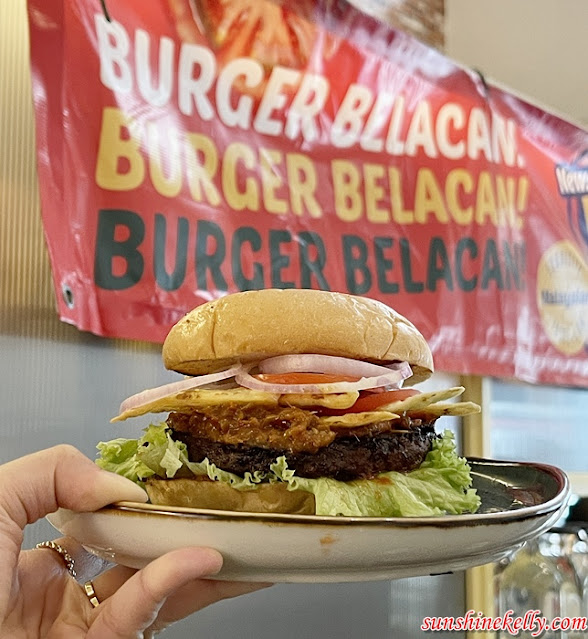 Vegan Burger Belacan,  SALA Restaurant, SALA Burger Belacan, SALA, Vegan food, food