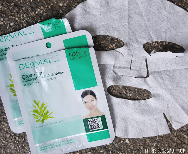 Dermal Green Tea Collagen Essence Mask Review