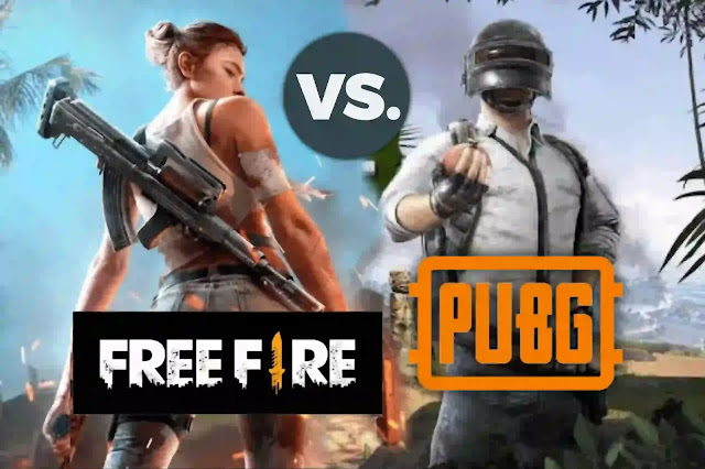 Which game is best in PUBG and Free Fire? PUBG or Free Fire which came first? PUBG vs Free Fire users in world.