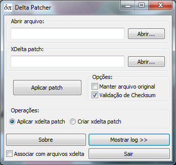 Tutorial explicativo de como aplicar patchs .xdelta sem complicaÃ§Ãµes.