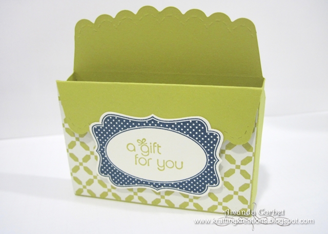 Scallop Envelope Box