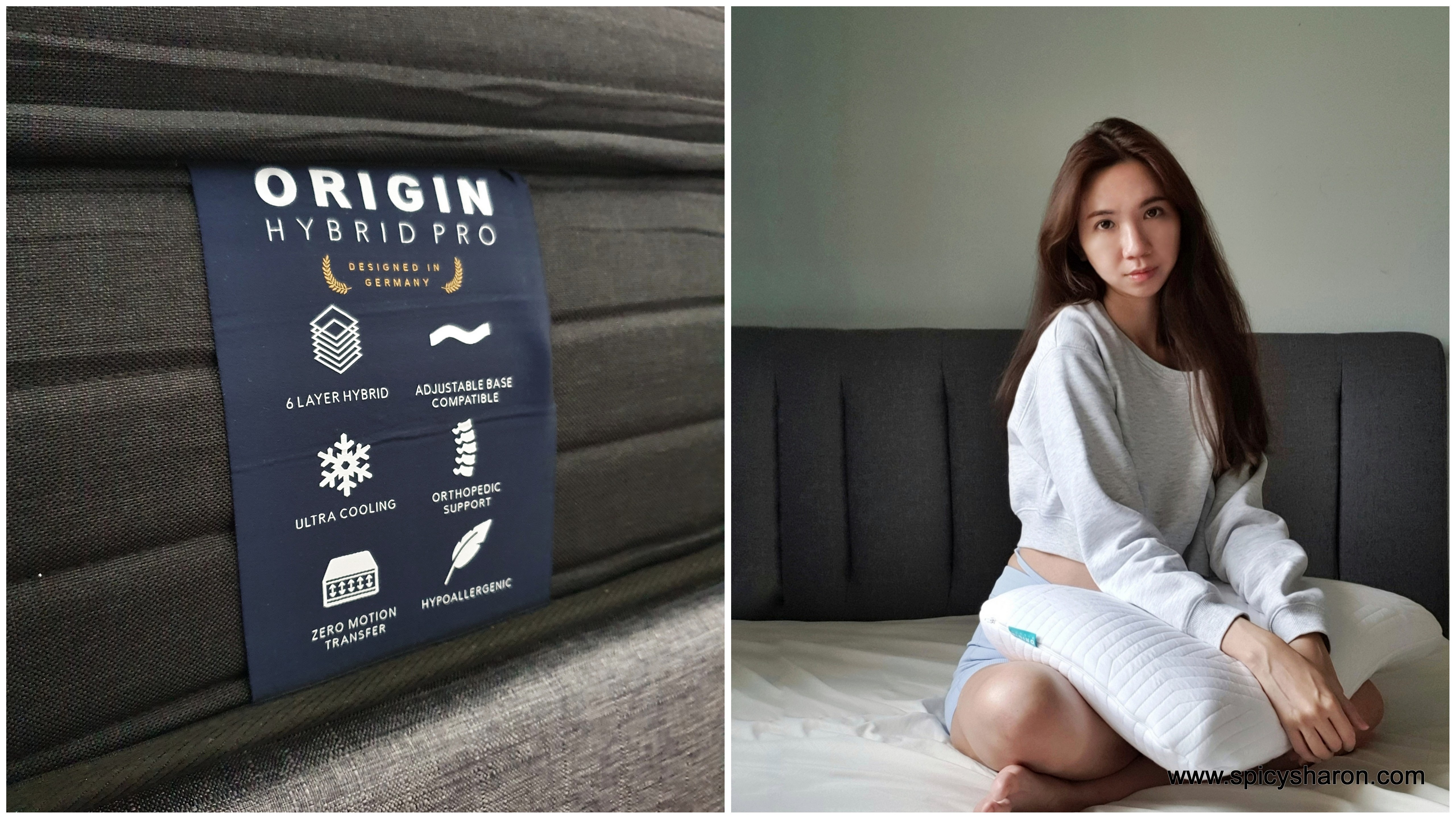Spicy Sharon - A Malaysian Lifestyle And Food Blog: I Need A Good Night's  Sleep. A Review Of The Origin Hybrid Pro Mattress and Origin Superior  Coolmax Latex Pillow.