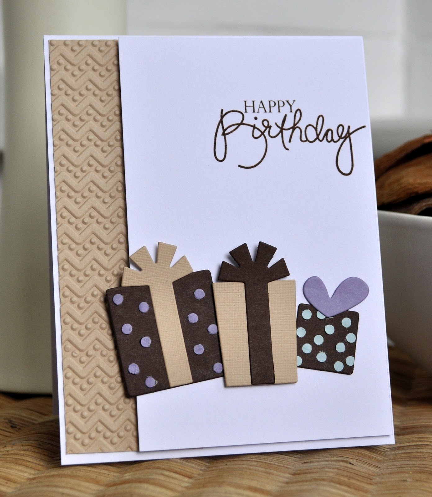 Inky Fingers Papertrey Ink Unisex birthday card