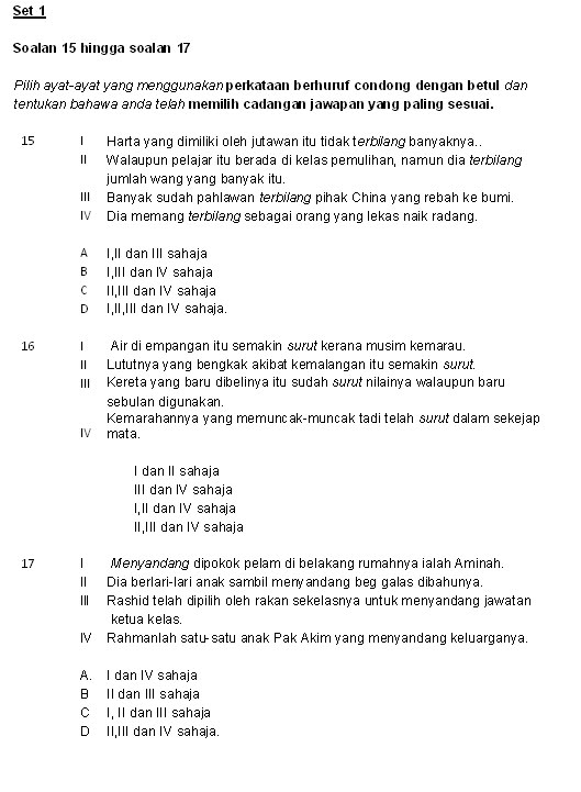 Kota Tinggi: Kata Banyak Makna