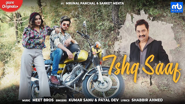 Ishq Saaf Lyrics - Kumar Sanu and Payal Dev