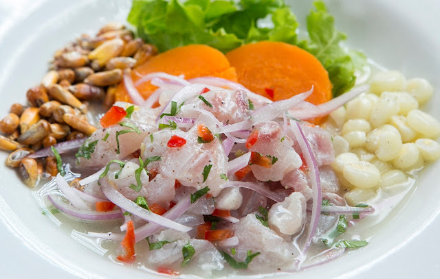 receta de ceviche peruano