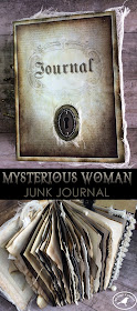 Mysterious Woman Journal from My Porch Prints