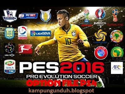 Download PES 2016 Option File 1 February 2017 