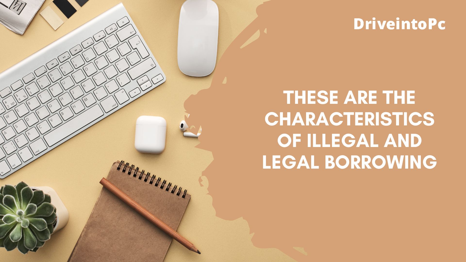 VERY IMPORTANT! These are the characteristics of illegal and legal borrowing