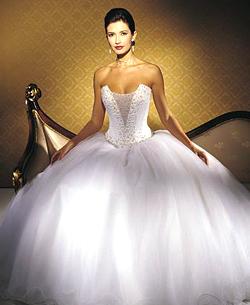 Strapless Wedding Dress with Ball Gown 2012 - Wedding Guest Dresses