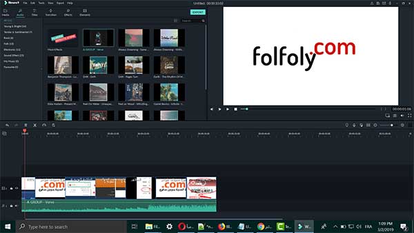 تحميل برنامج تحرير الفيديو فيلمورا Filmora للكمبيوتر فولفولي