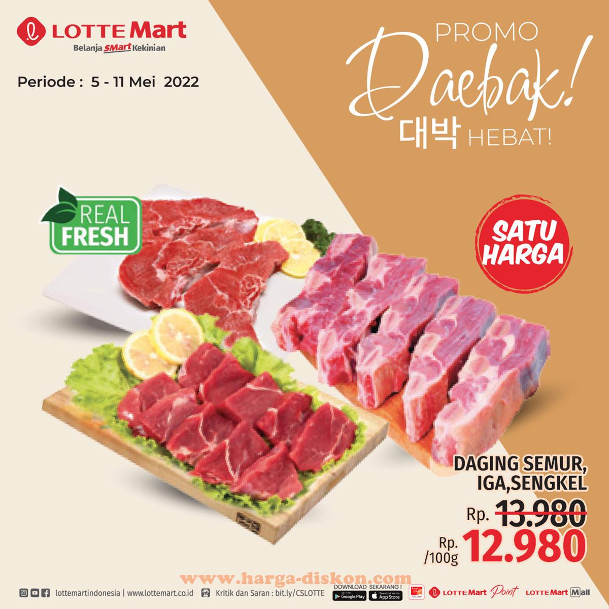 Promo LOTTEMART Akhir Pekan Weekend Promo 12 - 16 Mei 2022