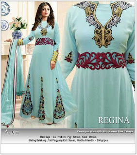 Gamis Modern Regina Dress Bahan  Ceruti Premium