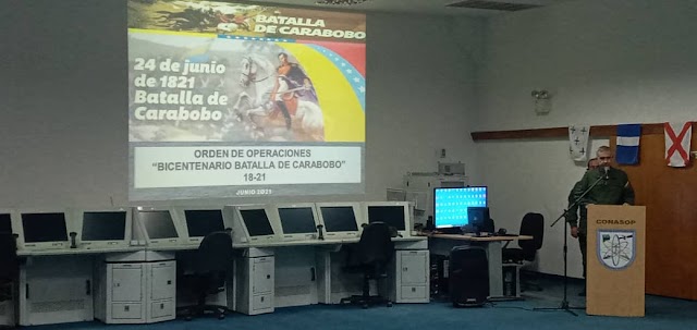 En el Complejo Naval  de Soporte Operacional fue llevada a cabo la Conferencia Pre-zarpe con todas las unidades participantes de la Operación "Bicentenario Batalla de Carabobo"