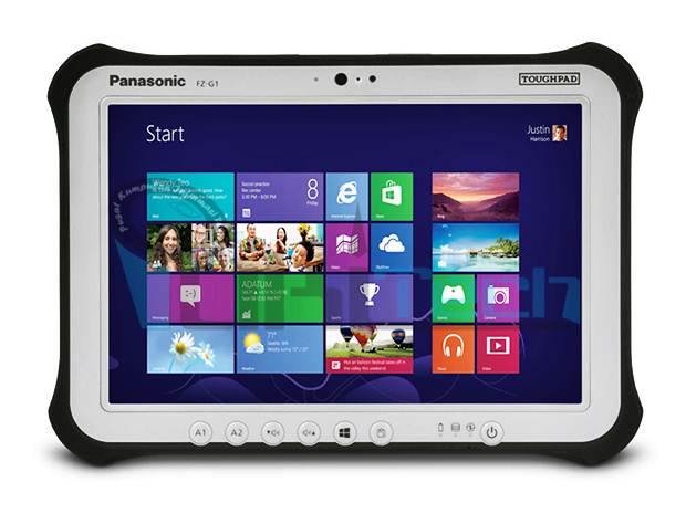 Panasonic Toughpad F2-G1, Tablet Outdoor Tertipis Berkemampuan Handal