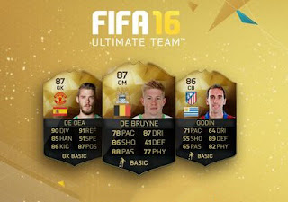 Team of the Week 5 FIFA 16 Ultimate Team, equipo de la semana 5 FUT 16