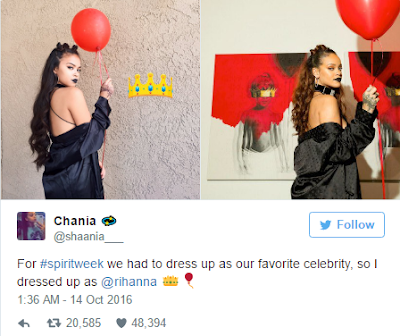 Checkout This 17-years-old Rihanna's Lookalike