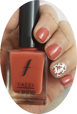 FACES Hi Shine Nail Paints - Instant Delight & Sheer Ecstasy - Review, Swatches, indian beauty blog