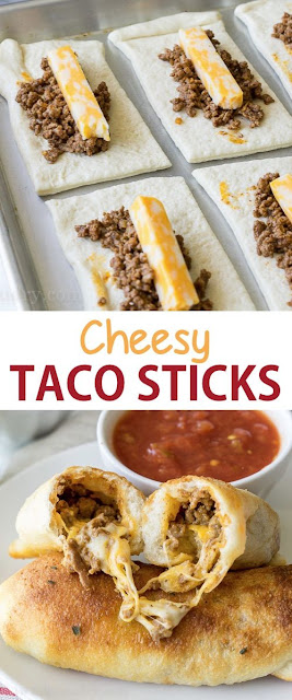 Cheesy Taco Sticks