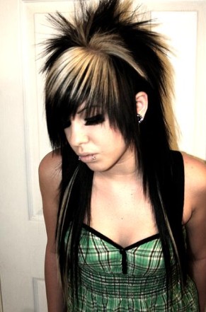 cute girls hairstyles. New Emo Girls Hairstyles