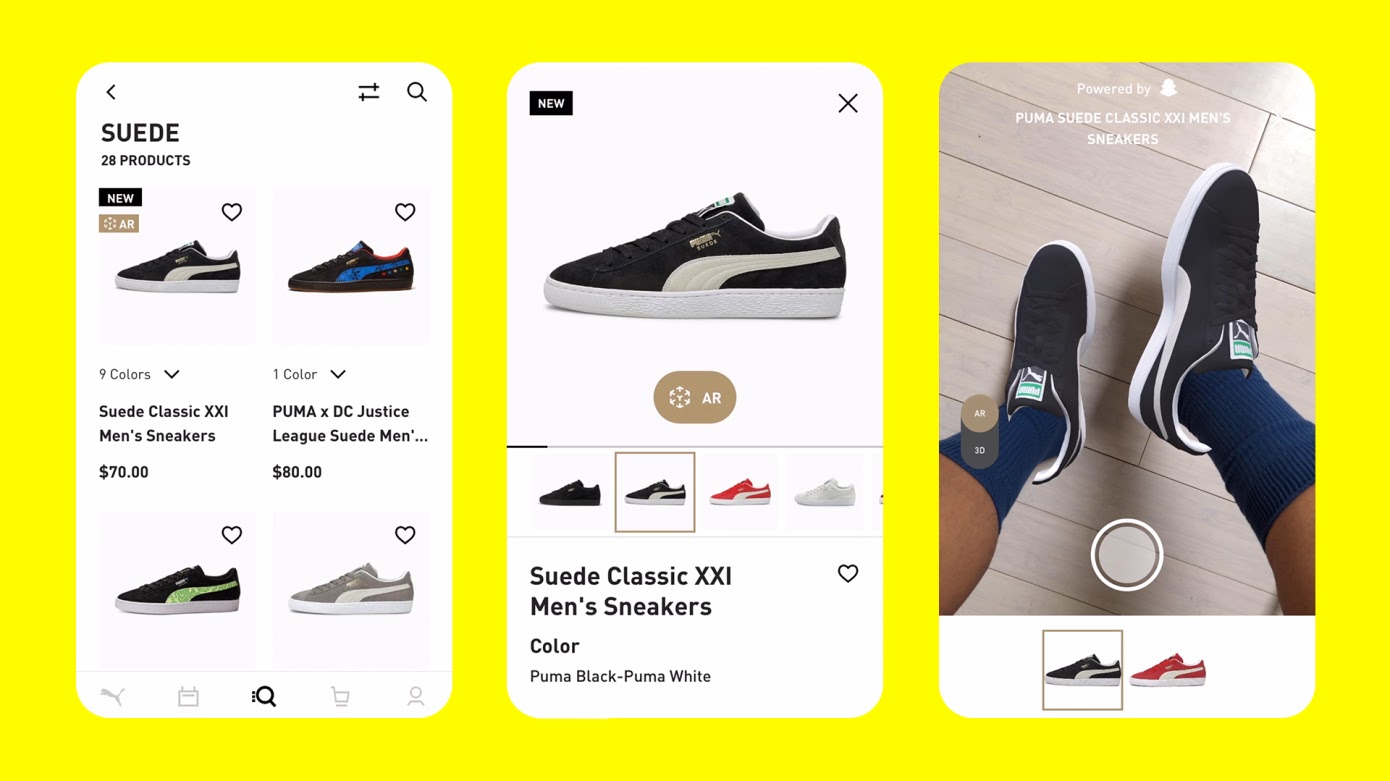 Snap تستثمر بشكل أكبر في AR Shopping مع ميزات مخصصة داخل التطبيق