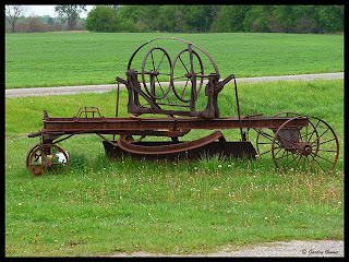 old farm machinery