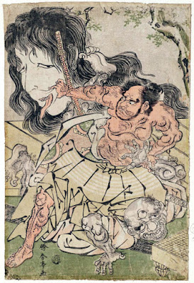 Ukiyo-e. Katsukawa Shuntei.